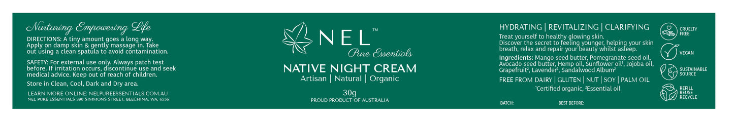 Mini Native Night Cream