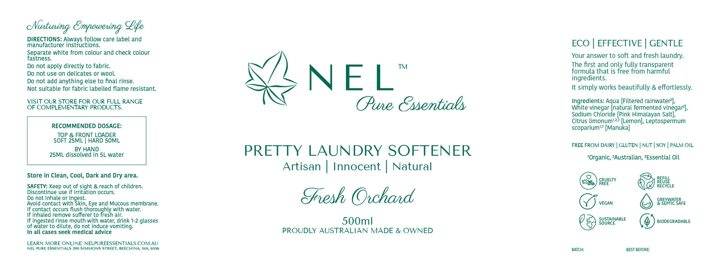 Pretty Laundry Softener Fresh Orchard